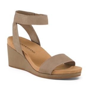 (NEW) Lucky Brand Wedge Heel Sandals